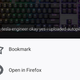Share links between browsers on Android via the Share sheet.